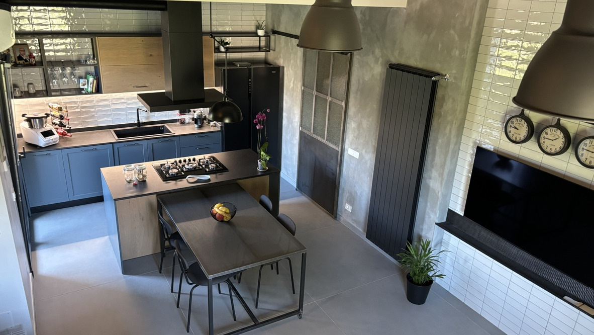 Trasformazione officina in appartamento 1 - Trasformazione officina in appartamento